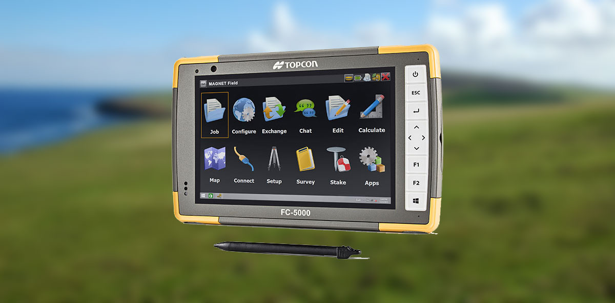 Topcon introduces new data controller for surveying
